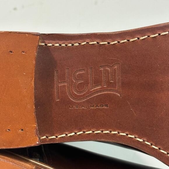 NWOT Rancourt & Co x Helm Pablo Boot Zipper Moto Horween Made in Maine USA 8.5 D